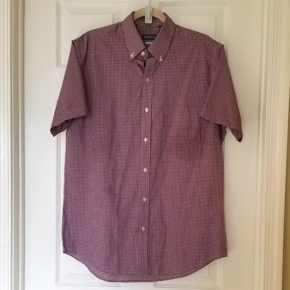 Van Heusen - Classic Fit Dress Shirt, Short Sleeves